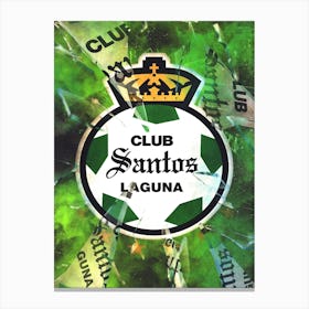 Santos Laguna Canvas Print