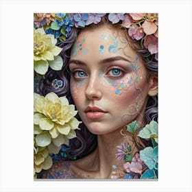 Hydrangea Beauty Canvas Print