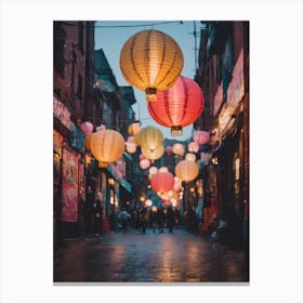 Chinese Lanterns 1 Canvas Print