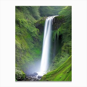 Henrhyd Falls, United Kingdom Majestic, Beautiful & Classic (1) Canvas Print