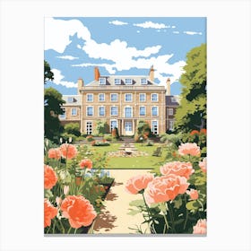 Mount Stewart House And Gardens United Kingdom 5 Illustration  Canvas Print