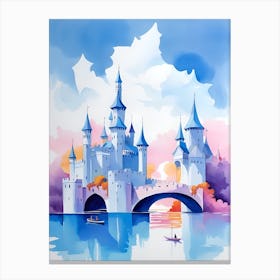 Disney Castle 3 Canvas Print