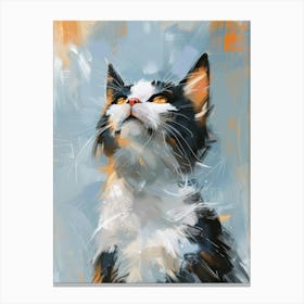 Cat Painting 11 Canvas Print