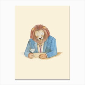 Lion And Gibson Canvas Print
