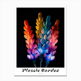 Bright Inflatable Flowers Poster Snapdragon Canvas Print