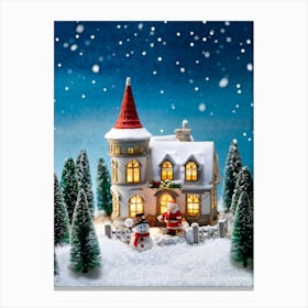 Christmas Village 8 Canvas Print