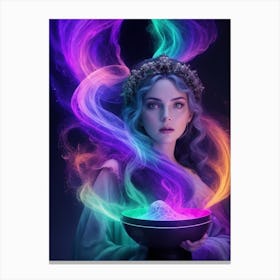 Absolute Reality V16 Mistero Oscurita Wicca Grimorio Magia Bia 2 Canvas Print
