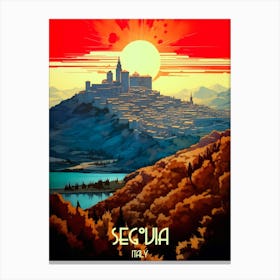 Segovia Italy Canvas Print