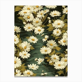 Daisy Pattern 1 Canvas Print