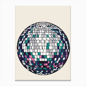 Disco Ball 36 Canvas Print