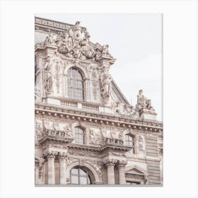 Paris Building Detail Canvas Print