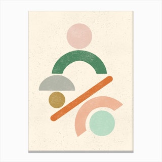 Balance Shapes Art Print by Pauline Stanley - Fy