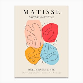 Matisse poster 12 Canvas Print