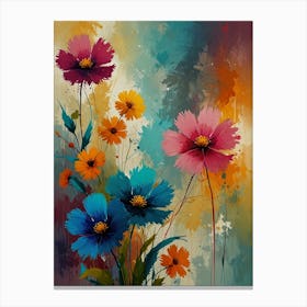 Flowers Painting Canvas Print