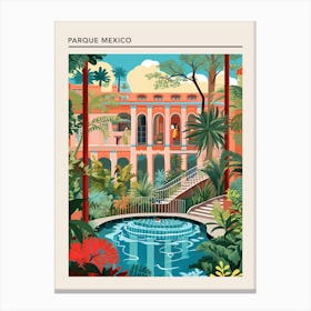 Parque Mexico Mexico City Canvas Print
