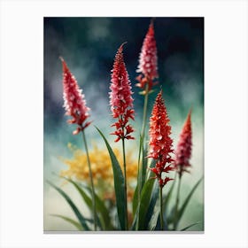 Red Flowers Canvas Print