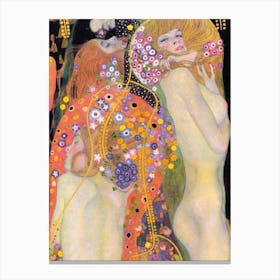 Kiss By Gustav Klimt 2 Canvas Print