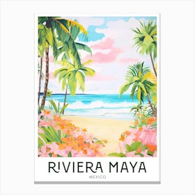 Rivera Maya Canvas Print