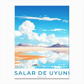 Bolivia Salar De Uyuni Travel 1 Canvas Print