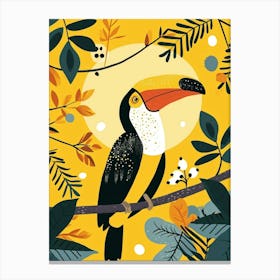 Yellow Toucan 1 Canvas Print