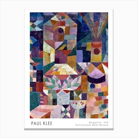 Paul Klee 3 Canvas Print