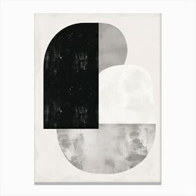 Tokyo Stone Park Bauhaus Minimalist Canvas Print