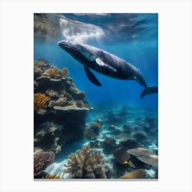 Humpback Whale Canvas Print