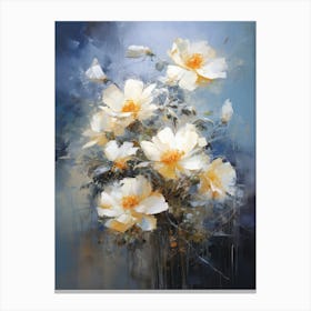 White Roses 3 Canvas Print