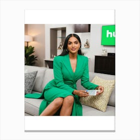 Hulu house Canvas Print