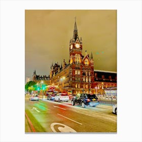 London At Night Canvas Print