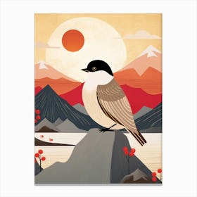 Bird Illustration Common Tern 2 Canvas Print