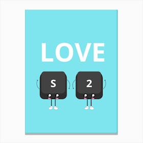 Love S 2 Canvas Print