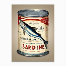 Sardine 4 Canvas Print