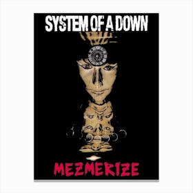 System Of A Down 9 Canvas Print