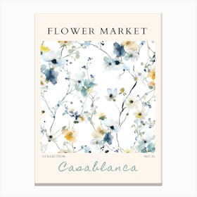 Flower Market 32 Canvas Print