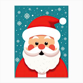 Cute Santa Claus 1 Canvas Print