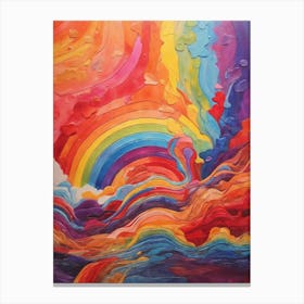 Rainbow In The Sky 1 Canvas Print