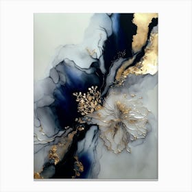Elegant Marble Abstract Painting 2 Canvas Print