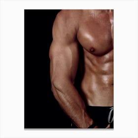 Fit Man Canvas Print