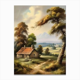 Landscape Painting 17 Canvas Print