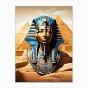 Egyptian Pharaoh 2 Canvas Print