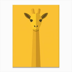 Giraffe Head 3 Canvas Print