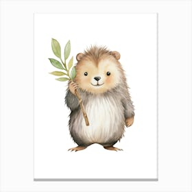 Hedgehog 1 Canvas Print