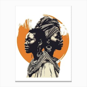 African Women 1 Canvas Print