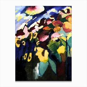 Wassily Kandinsky Sunflowers Canvas Print