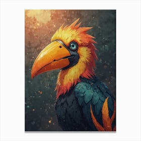 Default Draw Me A Toucan With An Oversized Beak Looking Puzzle 2 (2) Canvas Print