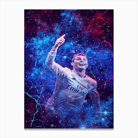 Cristiano Ronaldo 3 Canvas Print