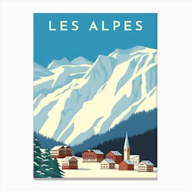 Alpine Village Canvas Print