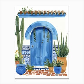 Blue Door 57 Canvas Print