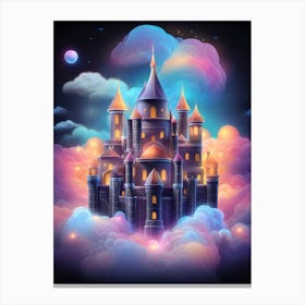 Castle In The Clouds 2 Canvas Print